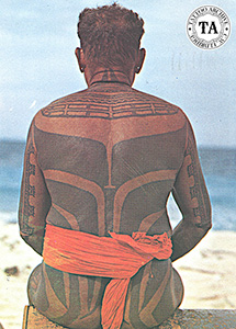 Example of Yap tattooing